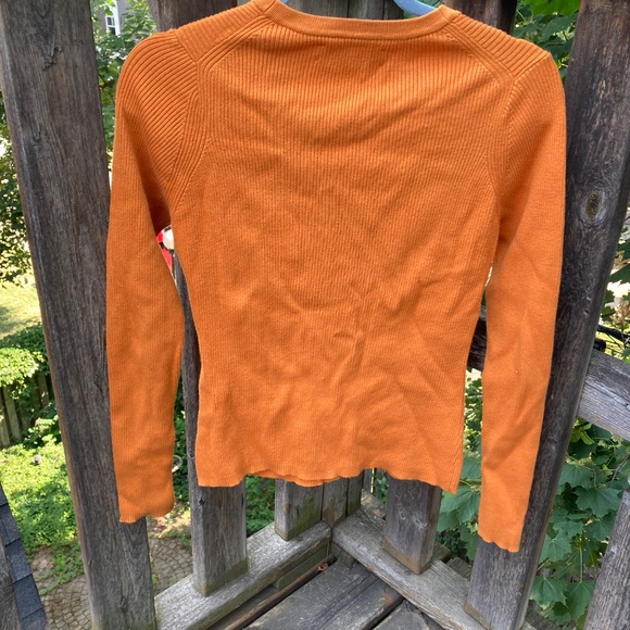 Orange Cardigan - Picture 6 of 8